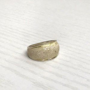 Pave White Cocktail Ring